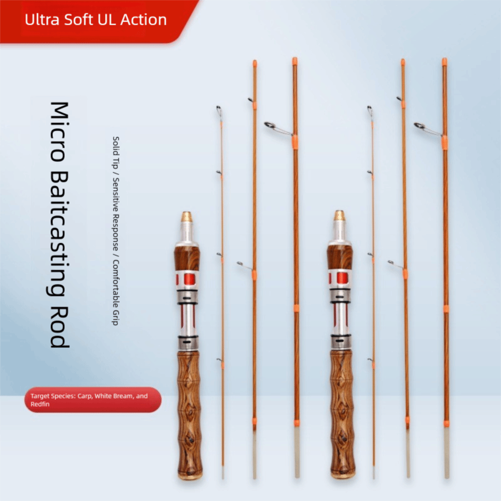 Fishing Rod Spinning - 2025 4 Sections Spinning Fishing Rod