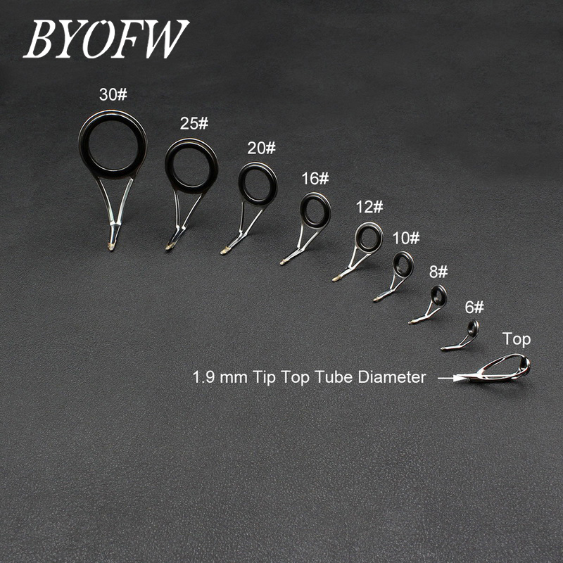 BYOFW 9 PCS Stainless Steel Ce - Fishing Rod Guide Replacement review and price