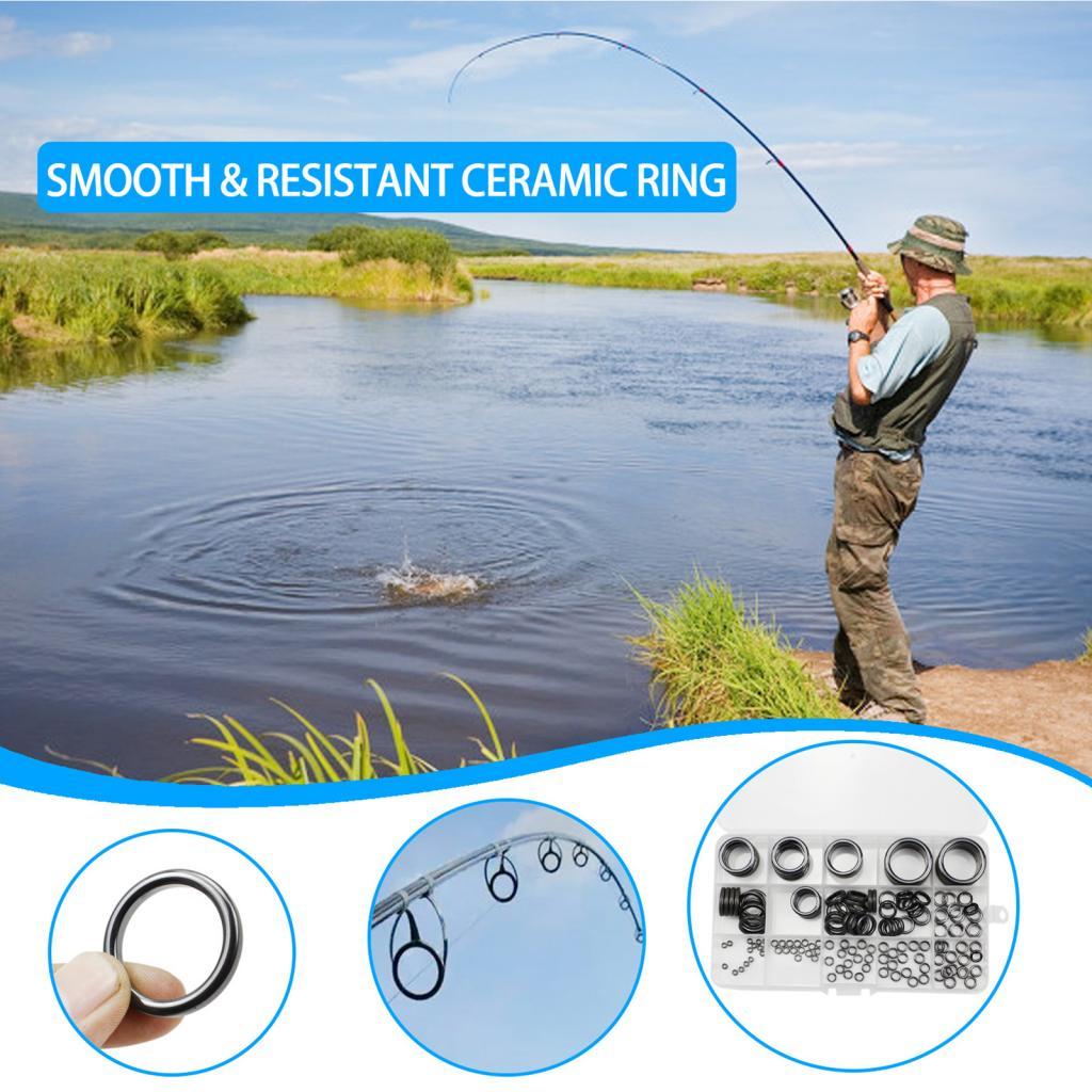 26 Pieces Fishing Rod Guides C - Fishing Rod Tip Replacement review and price