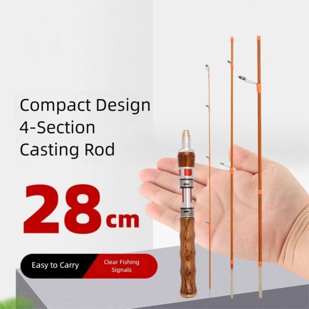 4 Sections Spinning Fishing Ro - Fishing Rod Spinning review and price