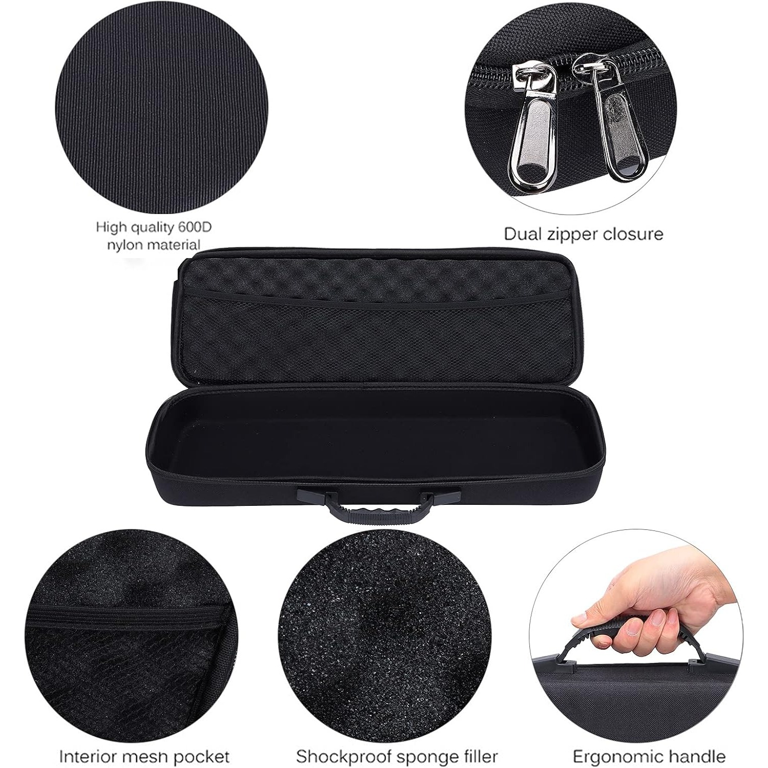 Fish Tackle Bag Portable EVA A - Fishing Rod Case review and price