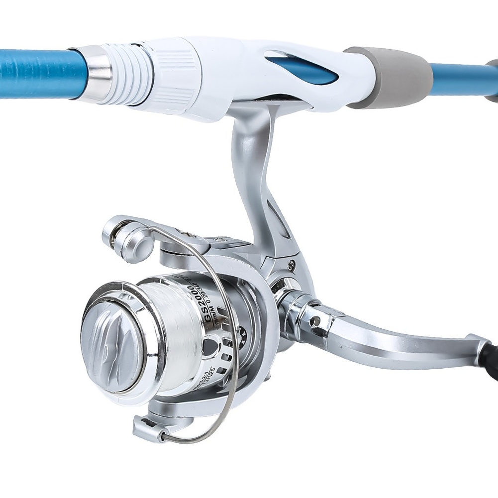 Blue White 1.8M Fishing Rod Re - Fishing Rod Combo review and price
