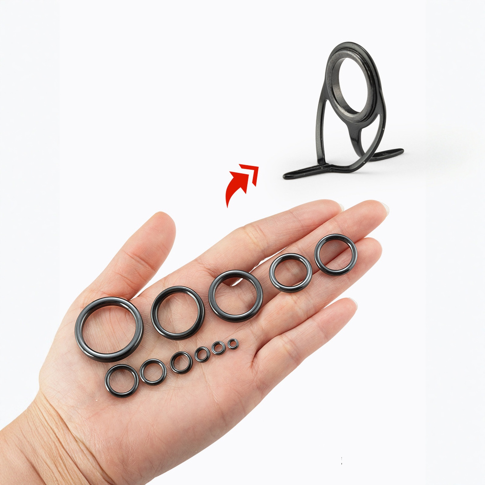 26PCS Fishing Rod Guide Ring K - Fishing Rod Guide Replacement review and price